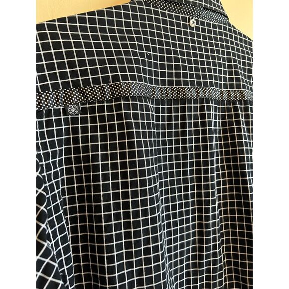 Scott Weiland Collection Mens Large Black ButtonUp Flip Cuff Spread Collar XXL - Picture 4 of 7